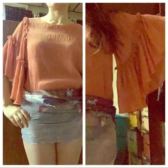 Beautiful crinkled blouse - Picture 3 of 11